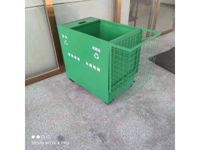 献县瑞达邮局快递包裹废弃物回收箱厂家批发定制图2