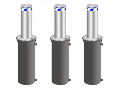 全自动液压升降柱 智能路桩 学校安防警示柱 防撞伸缩拦车柱图2