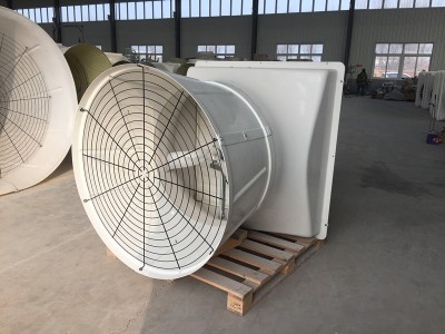 良诸镀锌板负压风机水帘降温成套设备图4