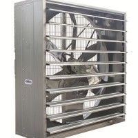 良诸镀锌板负压风机水帘降温成套设备