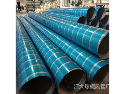 镀锌螺旋风管生产厂家供应通风除尘排气工程图3