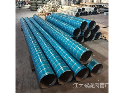 镀锌螺旋风管生产厂家供应通风除尘排气工程图4