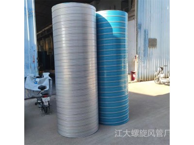 热卖镀锌螺旋风管排风排烟换气除尘风管弯头图2
