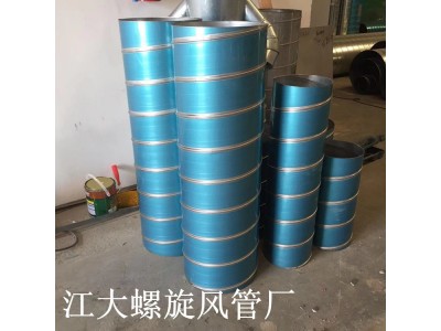 热卖镀锌螺旋风管排风排烟换气除尘风管弯头图5