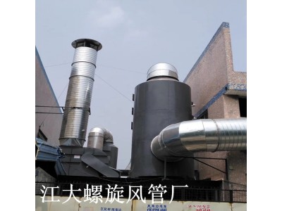 镀锌风管排烟除尘铁皮通风管道排气管烟管配件镀锌螺旋风管加工图5