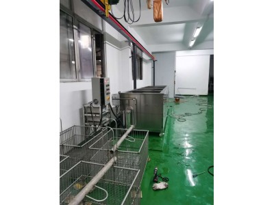 定制吊葫芦清洗机 五金零配件除油除蜡超声波清洗机图2