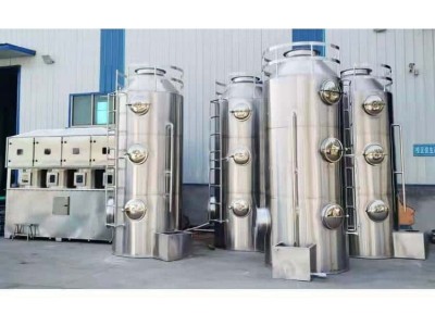 旋流酸雾洗涤塔 水雾旋流喷淋塔图2