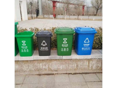 献县瑞达室内外小型翻盖塑料垃圾桶厂家批发定制图2