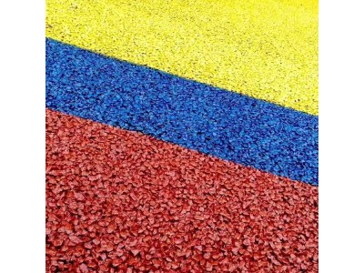 资阳市 彩色透水混凝土材料 彩色透水地坪 透水砼