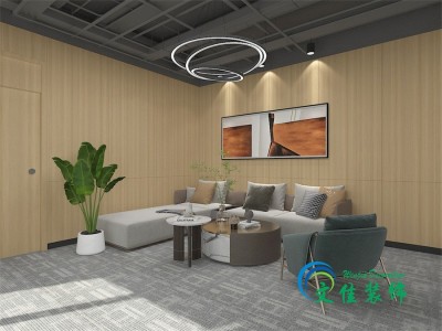 广州天河办公室装修公司文佳装饰诺图办公室装修设计案例图4