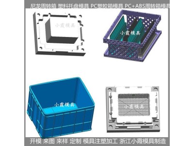 聚丙烯啤酒箱塑胶模具 PA物流箱塑胶模具 周转箱塑胶模具图4