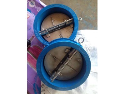 船用DIN型铸铁铸钢双瓣式止回阀蝶形止回阀