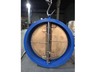 船用DIN型铸铁铸钢双瓣式止回阀蝶形止回阀图3