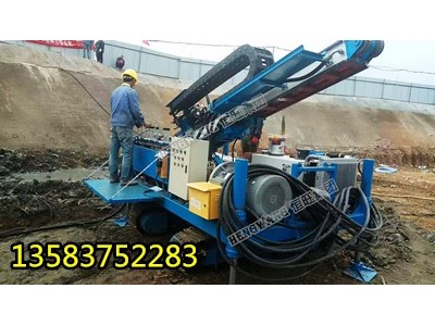 履带式锚固旋喷钻机 履带式锚固旋喷钻机 多功能锚固旋喷钻机