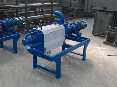 干湿分离机猪牛粪便干湿脱水分离机豆渣脱水机图2