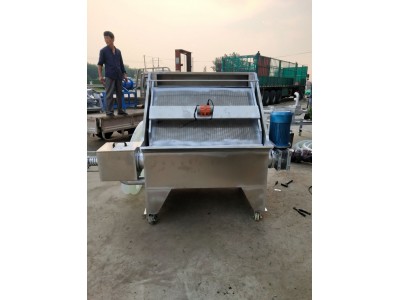 干湿分离机猪牛粪便干湿脱水分离机豆渣脱水机图3