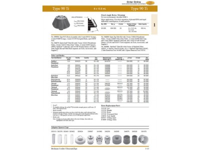 二手贝克曼beckman定角转头Type90Ti现货