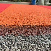 达州市 彩色透水混凝土 透水混凝土路面 透水地坪材料