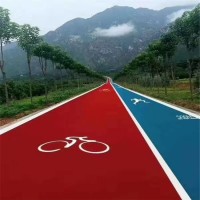 凉山州 彩色透水混凝土 彩色透水地坪