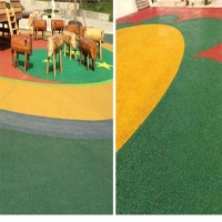 昆明市 彩色透水混凝土 彩色透水地坪