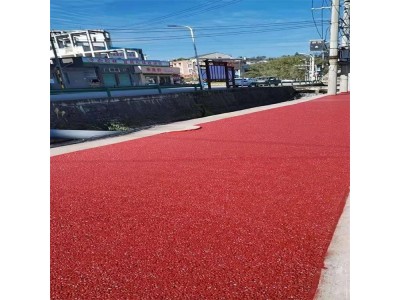 贵阳市 彩色透水混凝土 透水砼材料