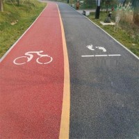 遵义市 透水混凝土路面 透水砼 彩色