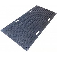 聚乙烯路基板防滑承重抗压路面铺路塑料板临时铺路板