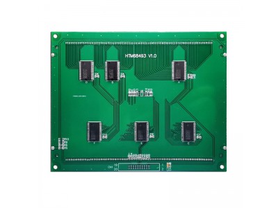 3.3V/5V电压可选/蓝底白字加气机、加油机液晶模组图3