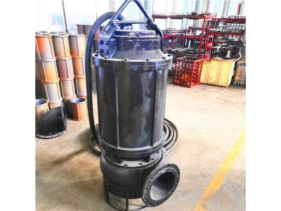 KSQ潜水泥浆液泵 高铬材质浓砂浆泵图3