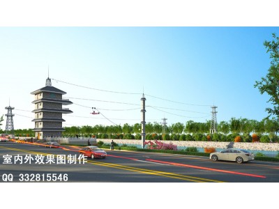渭南效果图制作快速出图|3D户型图渲染|厂房鸟瞰图设计图2
