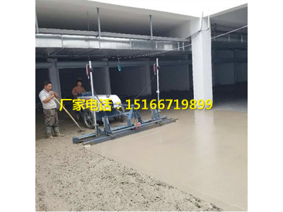 通辽市混凝土路面激光整平机 广场 大面积水泥地面施工摊铺机