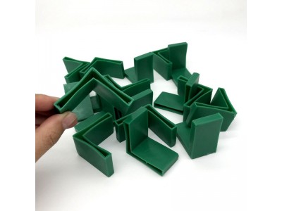 角铁胶套，角铁脚套，塑料角胶，三角铁脚套图3