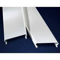 湖南厂家长条铝扣板定制,C型铝条扣吊顶,走廊过道天花装饰