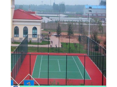 体育场围网 球场防护围栏网 绿色铁丝围网图3