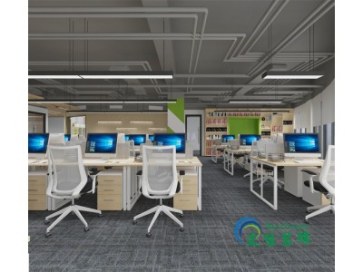 办公室装修设计文佳装饰诺图办公室装修设计案例图3