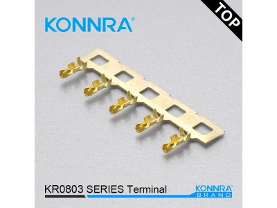 康瑞KR0803无耳替代JST用胶壳线对板针座卧式连接件单排图5