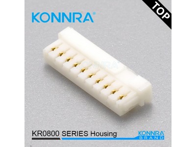 刺破式连接器0.8mm间距线对板连接件家用电器仿JST接插件图3