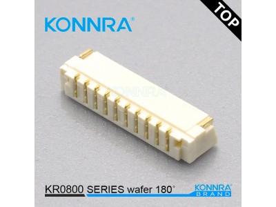 刺破式连接器0.8mm间距线对板连接件家用电器仿JST接插件图4