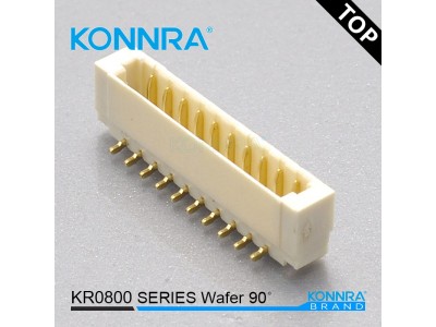 刺破式连接器0.8mm间距线对板连接件家用电器仿JST接插件图5