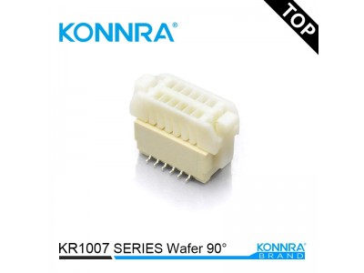 KR1007双排SMT带锁贴板对线接插件仿JST贯通式端子排图3