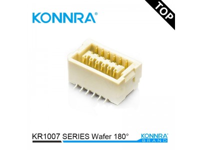 KR1007双排SMT带锁贴板对线接插件仿JST贯通式端子排图4