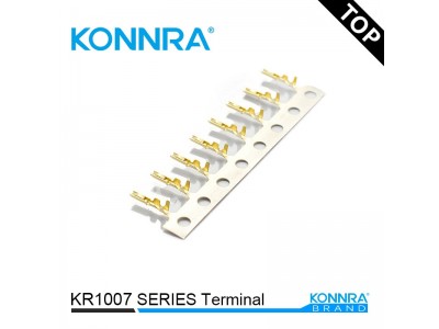 KR1007双排SMT带锁贴板对线接插件仿JST贯通式端子排图5