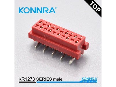 康瑞KR1273双排SMT胶壳连接器供应AMP接线端子图4