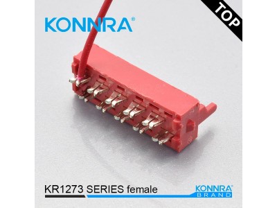 康瑞KR1273双排SMT胶壳连接器供应AMP接线端子图5