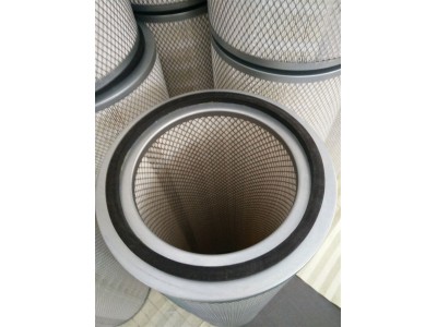 除尘滤筒滤芯/工业除尘覆膜滤筒 抛丸机滤筒滤芯图2