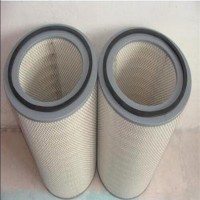 工业圆柱形粉尘滤筒 集尘设备过滤元件聚酯纤维覆膜除尘滤芯