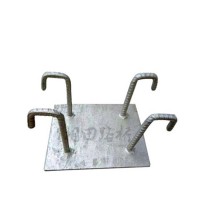 焊接型地脚螺栓 路桥护栏预埋件 带腿焊凳钢板