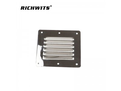 房车船用五金不锈钢排口通片百叶窗散热片图2