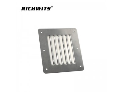 房车船用五金不锈钢排口通片百叶窗散热片图3