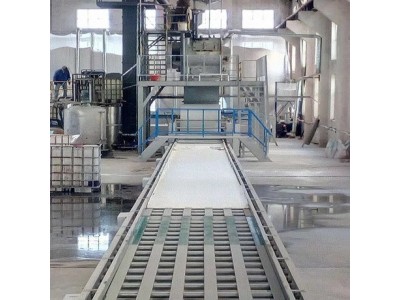 防火门芯板生产设备，防火板生产线，菱镁防火保温板设备图2